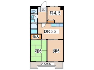 メグミビルの物件間取画像